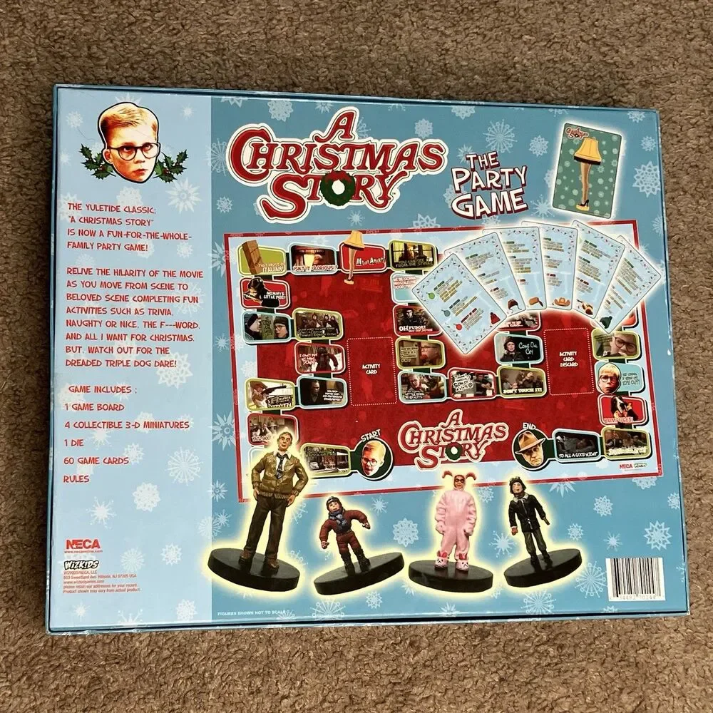 A Christmas Story The Party Board Game Complete Holiday Movie Classic New